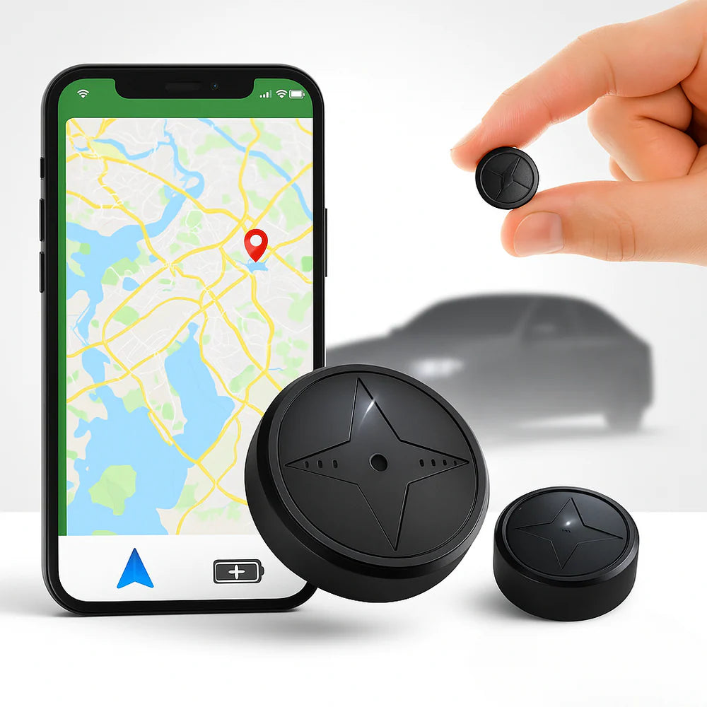 TraceLock – Compact Magnetic GPS Tracker with Long Battery Life v2