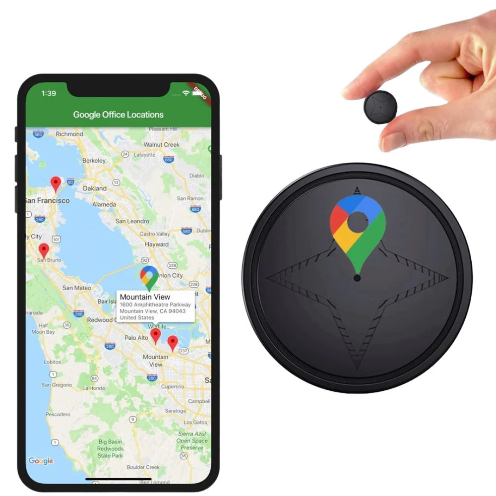 TraceLock – Compact Magnetic GPS Tracker with Long Battery Life v2
