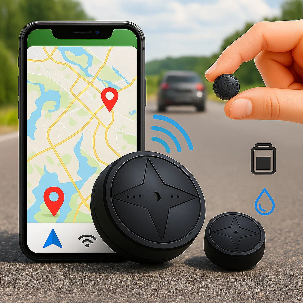 TraceLock – Compact Magnetic GPS Tracker with Long Battery Life v3
