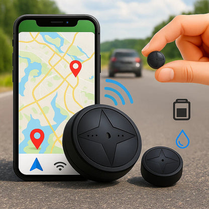 TraceLock – Compact Magnetic GPS Tracker with Long Battery Life v3