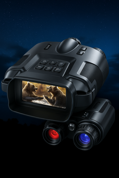 4K Night Vision Goggles – 8X Zoom, 600 m Range – Bricodil BCD4729