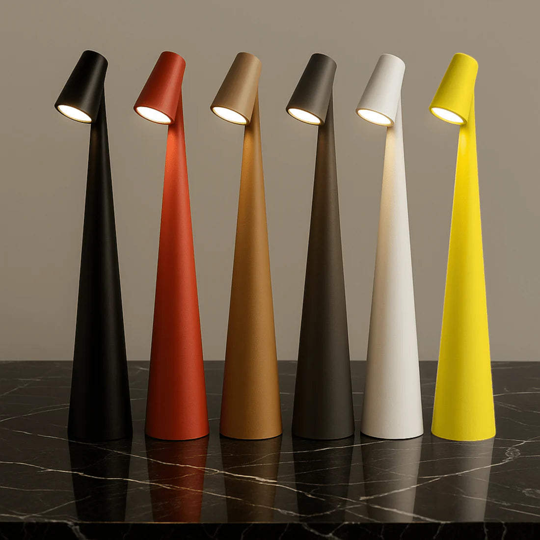 Liora – Wireless LED Table Lamp | Adjustable Brightness