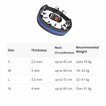 GripZen – No-Pull Adjustable Dog Training Collar with Comfort Control