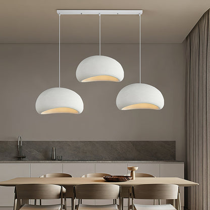 Lunara – Modern Sculptural Cloud Pendant Lamp in Resin