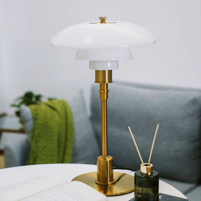 LumoSphere – Bauhaus Glass Table Lamp