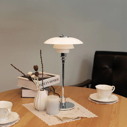 LumoSphere – Bauhaus Glass Table Lamp