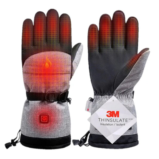 ThermoGrip™ – Heated Waterproof Ski Gloves with Touchscreen