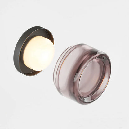 Auris – Modern Glass & Metal Wall Lamp