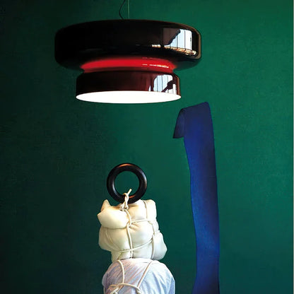 AeroVell – Modern Glass Pendant Light with LED Glow