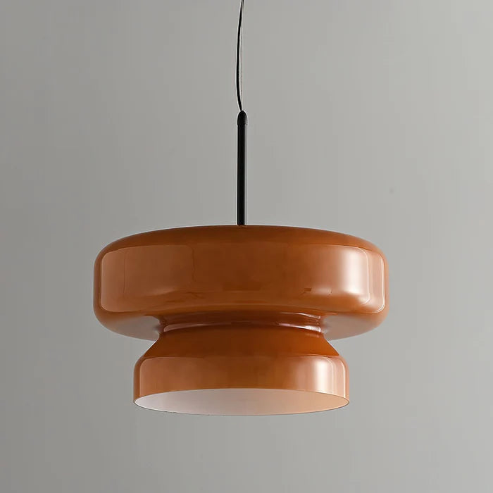 AeroVell – Modern Glass Pendant Light with LED Glow
