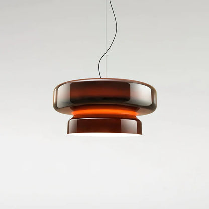AeroVell – Modern Glass Pendant Light with LED Glow
