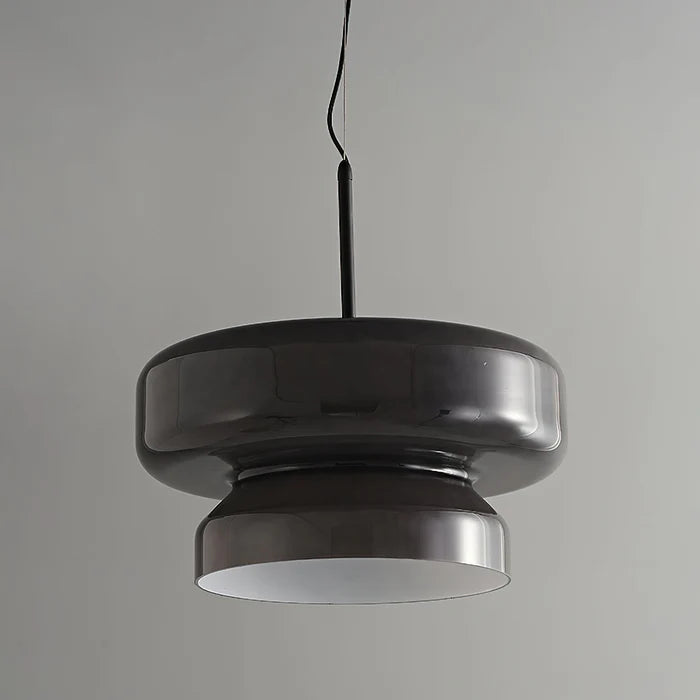 AeroVell – Modern Glass Pendant Light with LED Glow