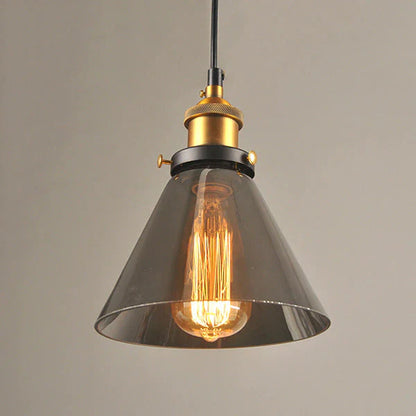 VetroLux – Vintage Glass Pendant Light