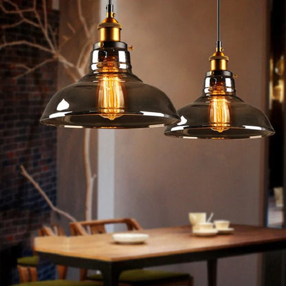 VetroLux – Vintage Glass Pendant Light