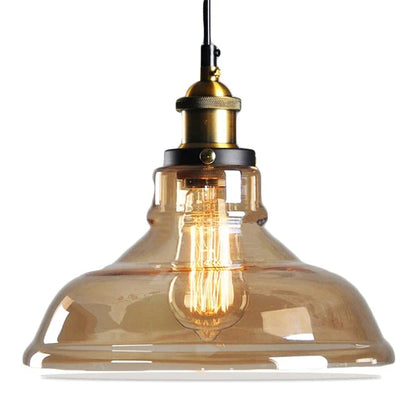 VetroLux – Vintage Glass Pendant Light