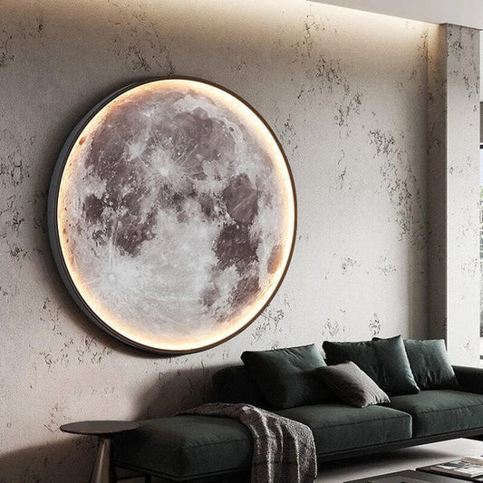 LunaGlow – Luxury LED Moon Wall Lamp