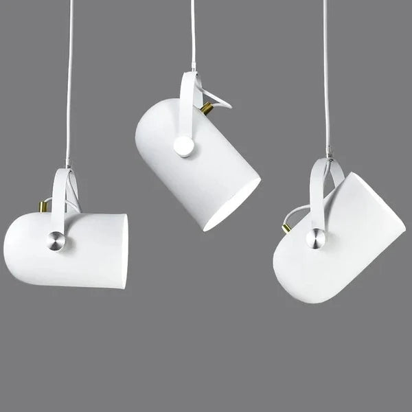 LumoArc – Adjustable Nordic Metal Pendant Light