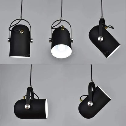 LumoArc – Adjustable Nordic Metal Pendant Light