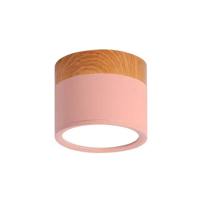 Nordica – Scandinavian Cylinder LED Flush Mount Ceiling Light