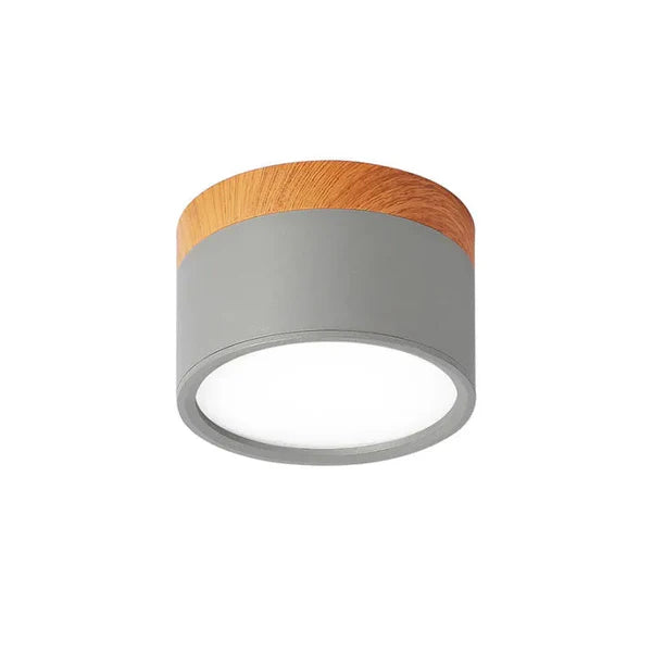 Nordica – Scandinavian Cylinder LED Flush Mount Ceiling Light