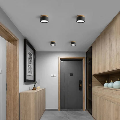 Nordica – Scandinavian Cylinder LED Flush Mount Ceiling Light