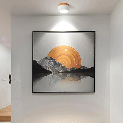 Nordica – Scandinavian Cylinder LED Flush Mount Ceiling Light