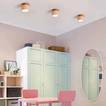 Nordica – Scandinavian Cylinder LED Flush Mount Ceiling Light