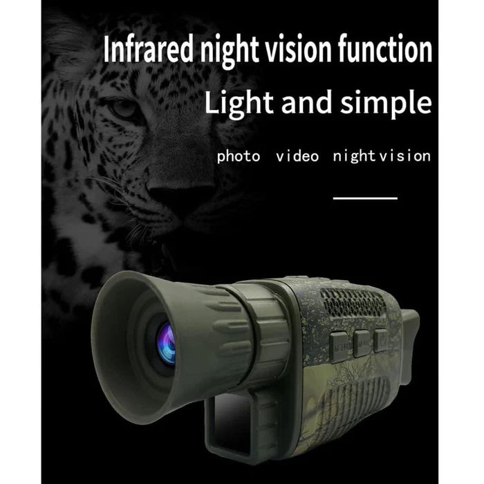 NightScope Pro – 4K Infrared Night Vision Monocular 5X Zoom