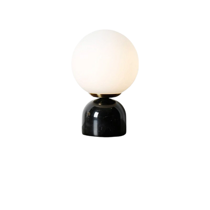 Lunara – Modern Marble Globe Table Lamp