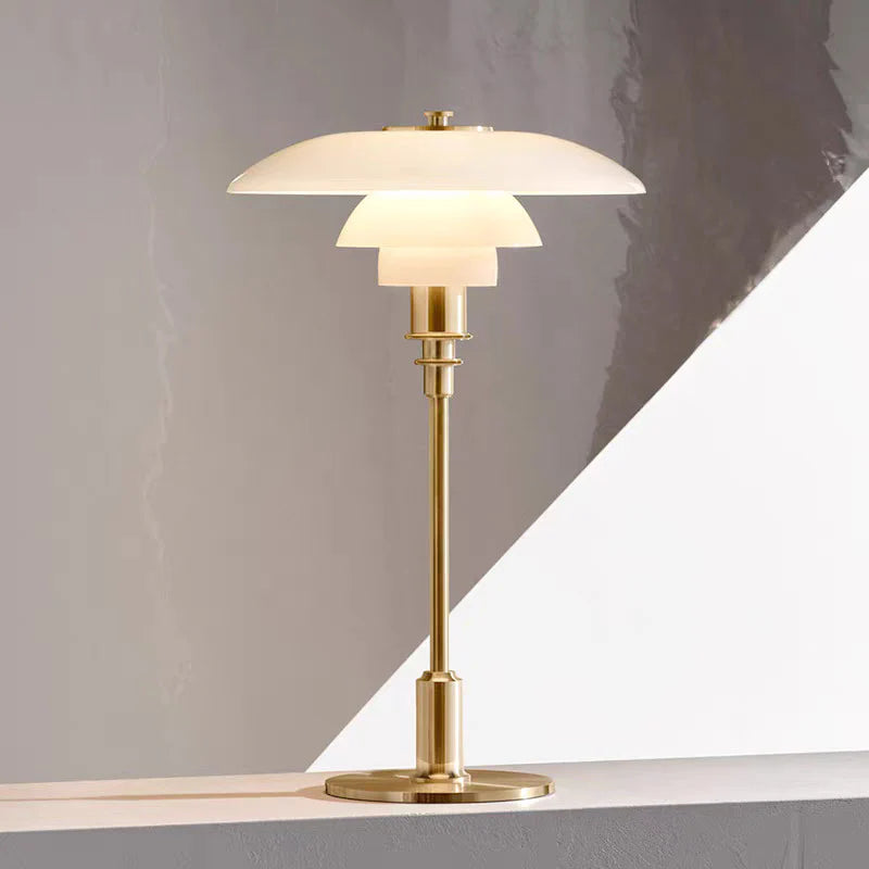 LumoSphere – Bauhaus Glass Table Lamp