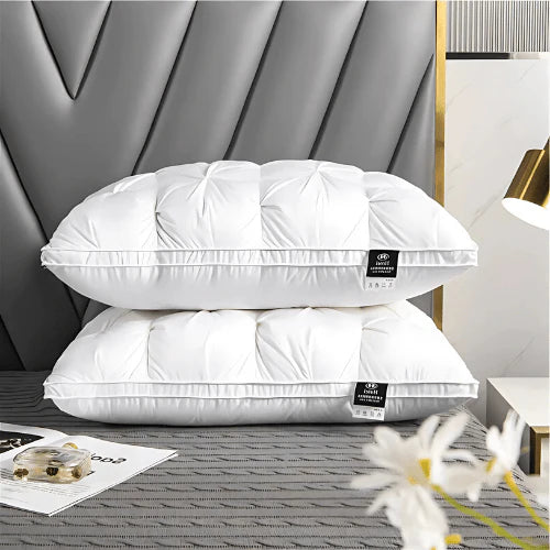 DreamFeather – Luxury Goose Down Pillow for Hotel-Quality Sleep Comfort