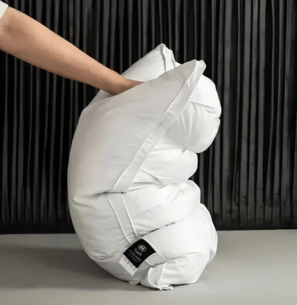 DreamFeather – Luxury Goose Down Pillow for Hotel-Quality Sleep Comfort