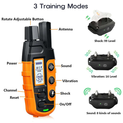 Bricodil Advanced Dog Training Collar – 2600m Remote | BCD7285