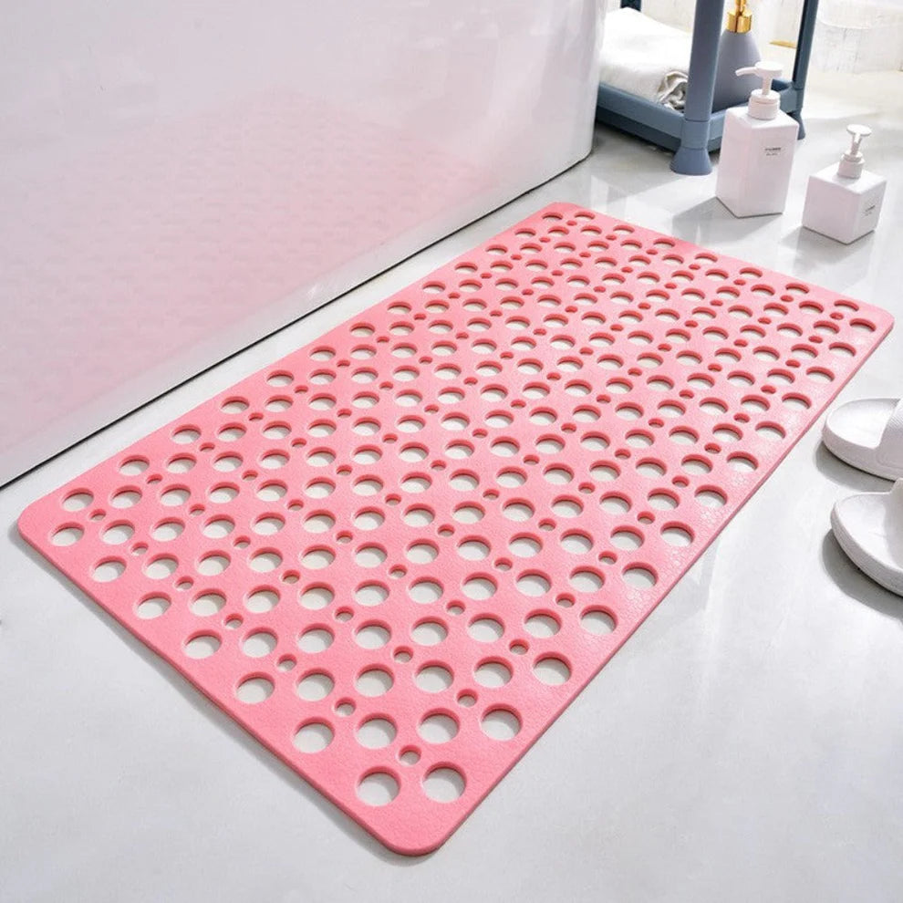 Dione – Anti-Slip PVC Shower Mat with Fast-Dry Drainage Holes