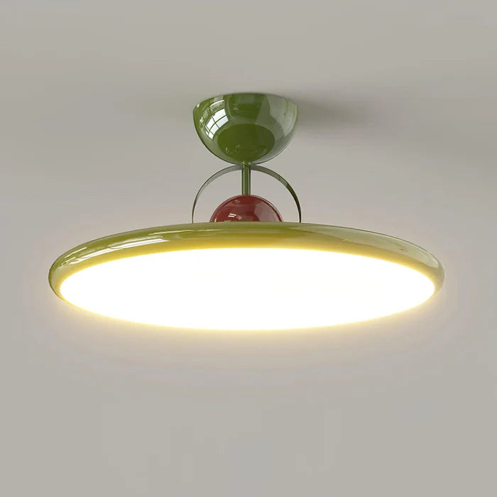 LumoSphere – Modern LED Ceiling Light in Metal & Acrylic