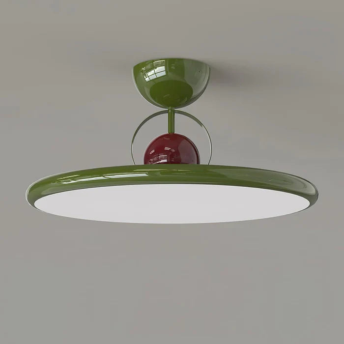 LumoSphere – Modern LED Ceiling Light in Metal & Acrylic
