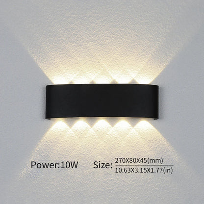 LumiFlex – Modern Waterproof LED Wall Lamp for Indoor & Outdoor