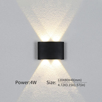LumiFlex – Modern Waterproof LED Wall Lamp for Indoor & Outdoor