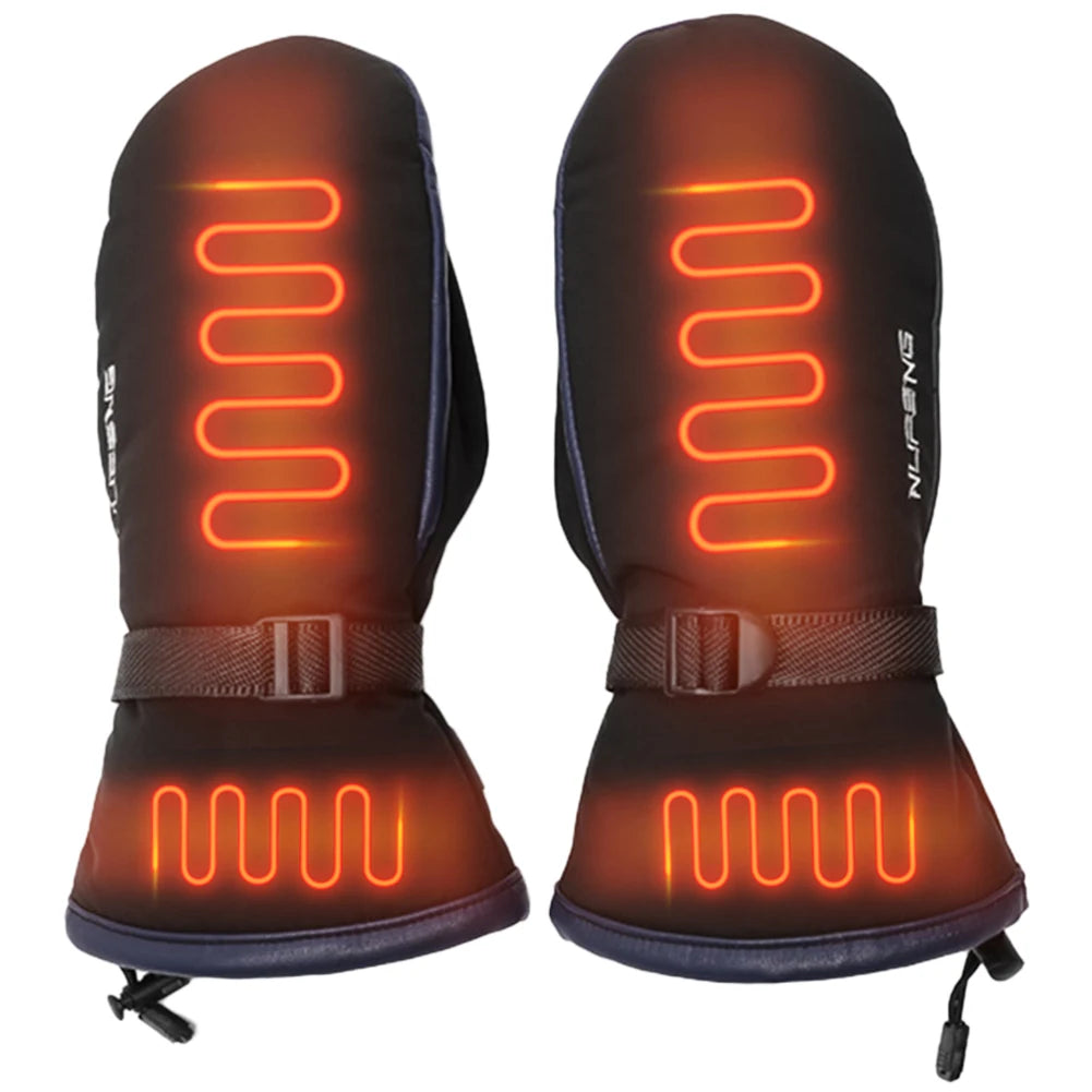 FrostHeat – Dual-Sided USB Heated Mittens with Waterproof Insulation & Touchscreen Grip