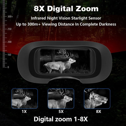 Military Grade HD Night Vision Binoculars 500m v3