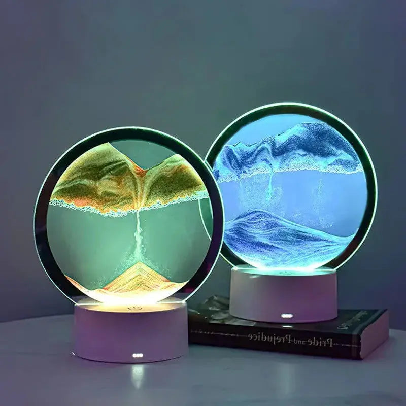 SableZen – Relaxing LED Sand Table Lamp