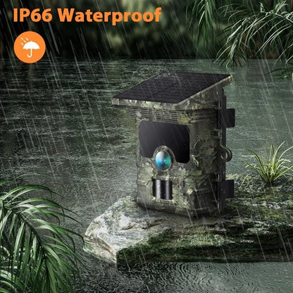 4K Solar Trail Camera with Wi-Fi & Night Vision – Bricodil BCD4729
