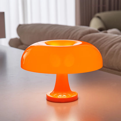MushAura – Modern Bauhaus Mushroom Table Lamp | Aluminium & Plastic