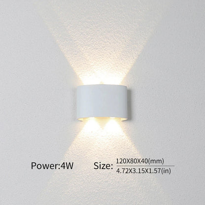 LumiFlex – Modern Waterproof LED Wall Lamp for Indoor & Outdoor