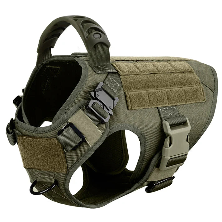 Bricegis™– Heavy-Duty Tactical Dog Harness with Handle
