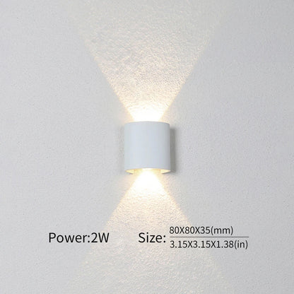 LumiFlex – Modern Waterproof LED Wall Lamp for Indoor & Outdoor