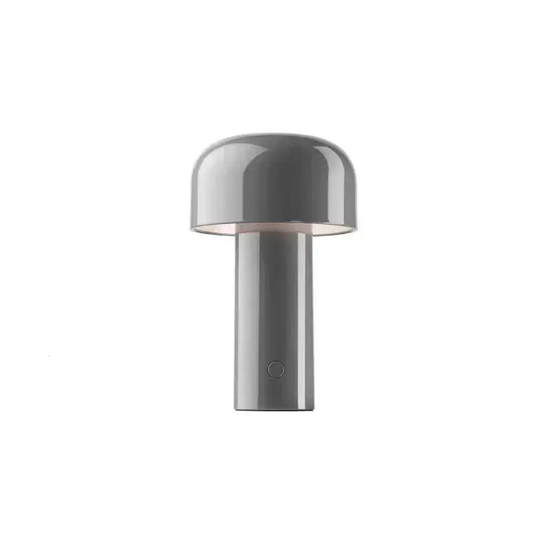 MiroLux – Modern Mushroom LED Bedside Lamp with USB Charging