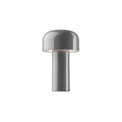 MiroLux – Modern Mushroom LED Bedside Lamp with USB Charging