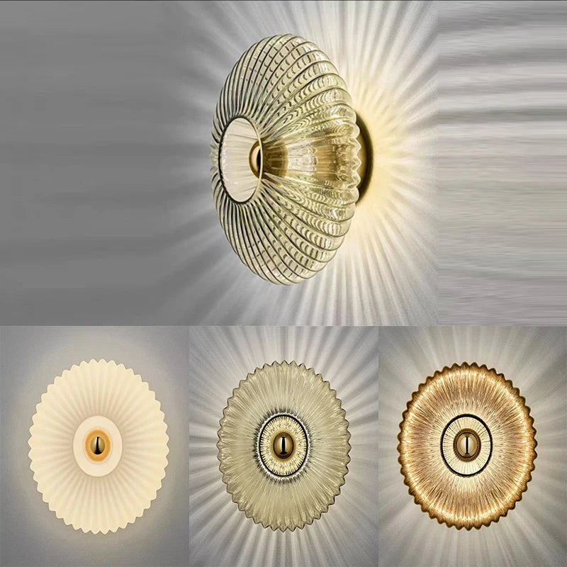 Solaris – Elegant Glass Wall Lamp