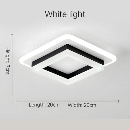 Lumora – Modern Square LED Ceiling Light
